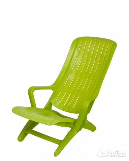 Шезлонг новый