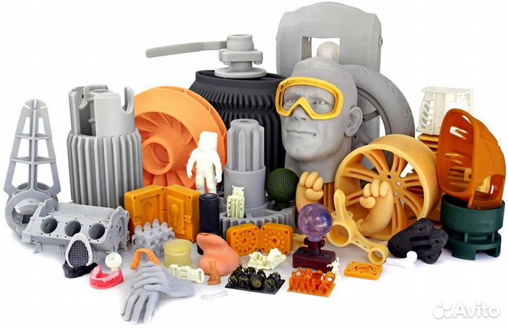 3D печать, 3D сканирование,фотополимерная печать