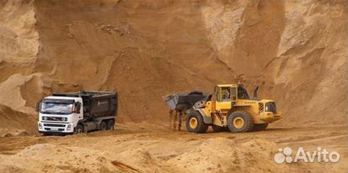 Песок доставка с карьера