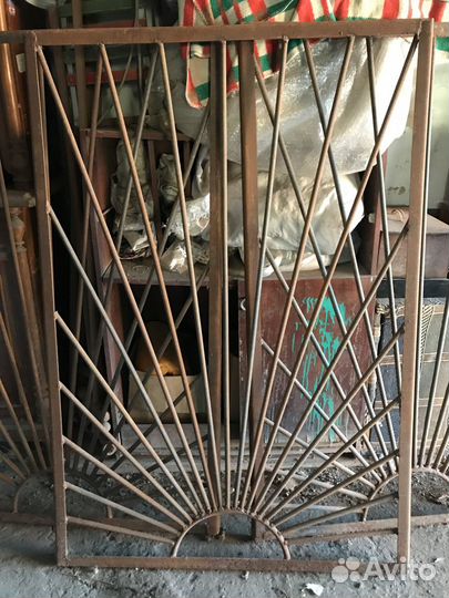 Металлические решетки бу