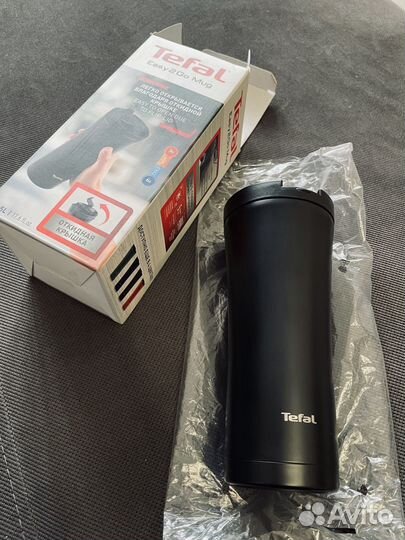 Термокружка Tefal Easy2Go (черная)