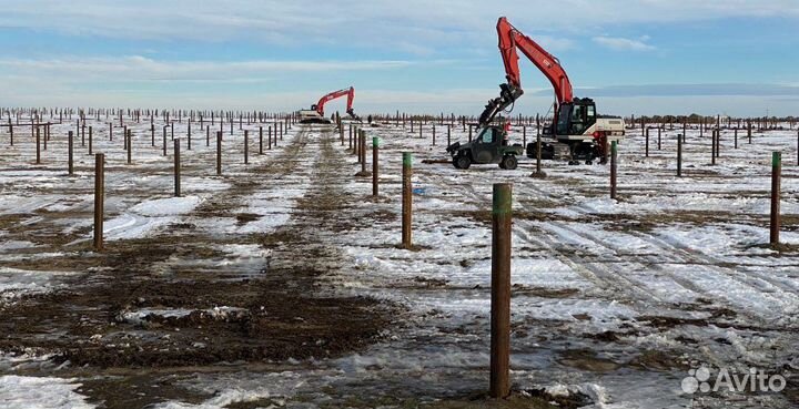 Сваи винтовые всех диаметров с установкой