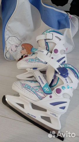 Коньки раздвижные Nordway 26-31 для девочки