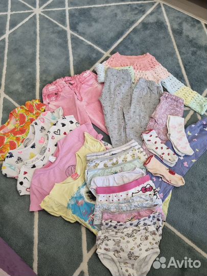 Вещи пакетом на рост 104-116 см