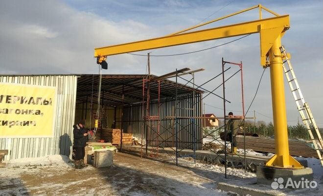 Консольный кран укосина нового поколения