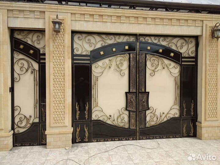 Ворота металлические