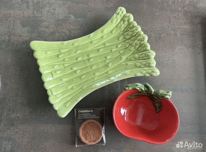 Crate barrel блюдо миска тарелка декор