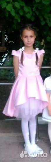 Платье каскадное 122р