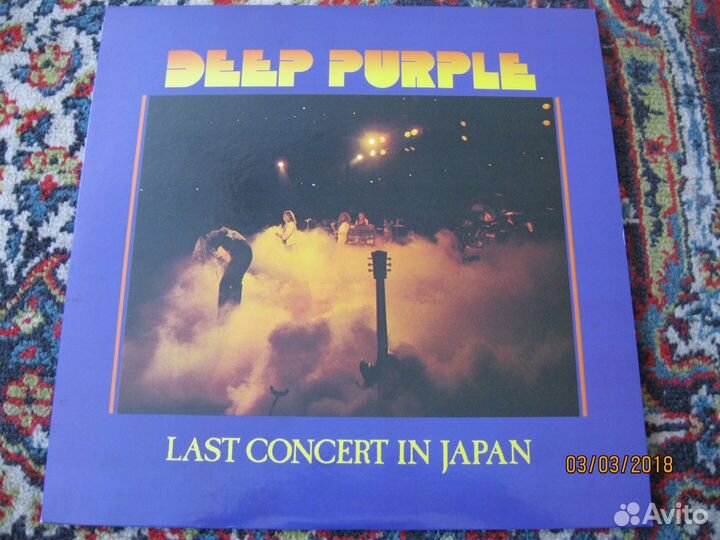 Винил Deep Purple Made in Japan 1977г