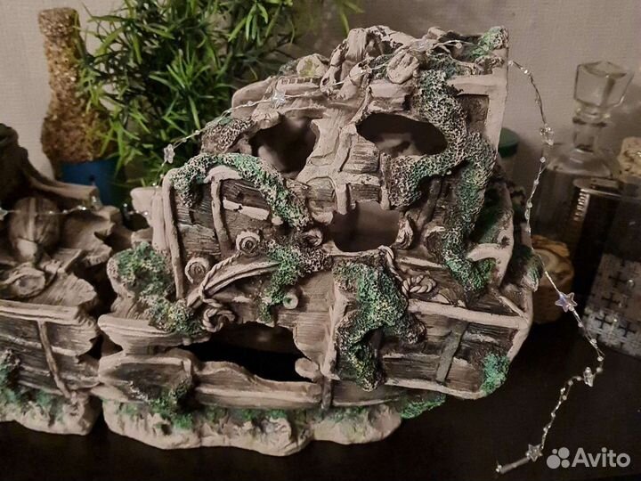 Корабль в аквариум