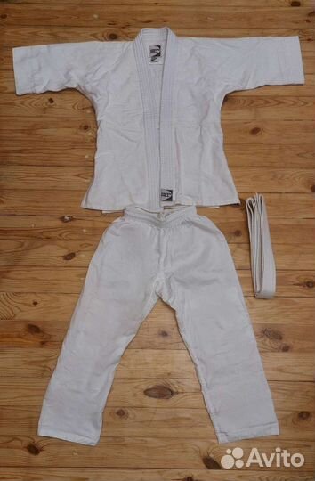 Новый кимоно/костюм для дзюдо/борьбы Green Hill