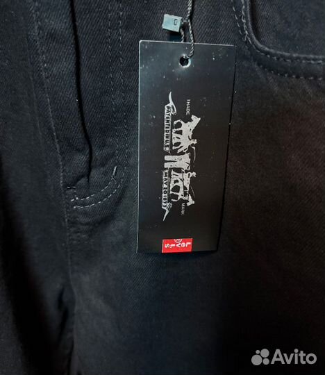 Джинсы левайс черные