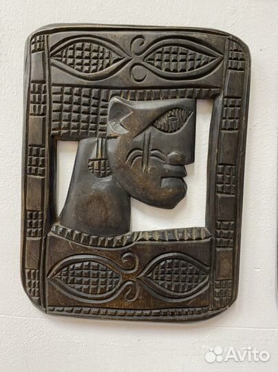 Маски настенные дерево