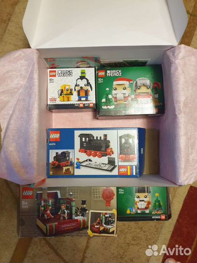 Подарочный GiftBox lego Новогодний Gift box NY2020