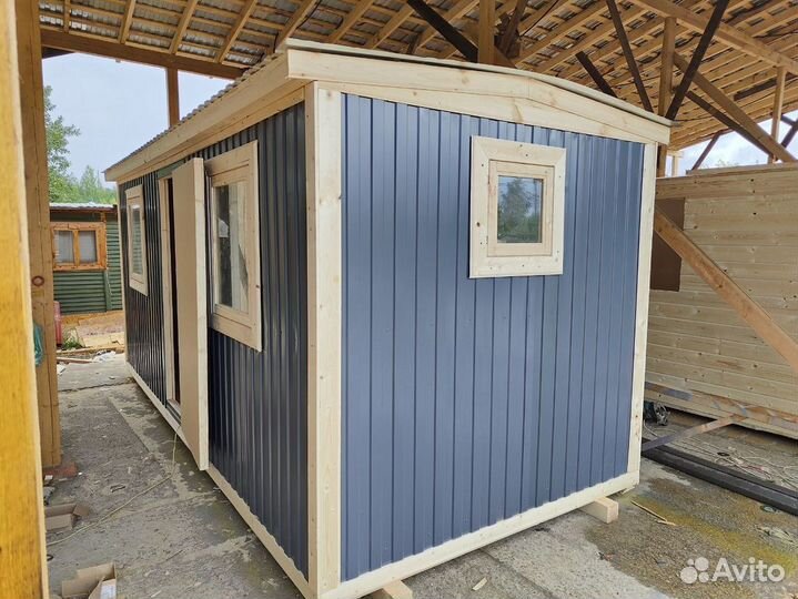 Новые деревянные бытовки с рассрочкой до 12 месяцев