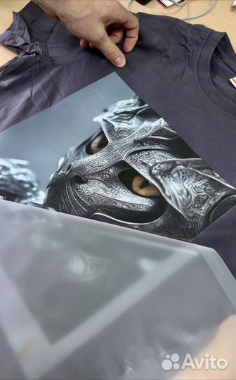 Печать на футболках одежде текстиле dtf