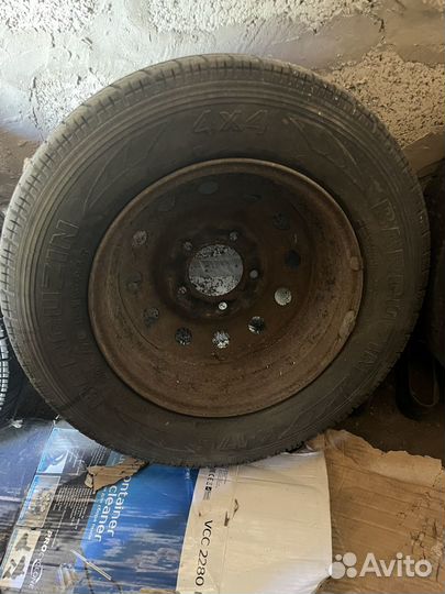 Колеса на chevrolet Niva r15