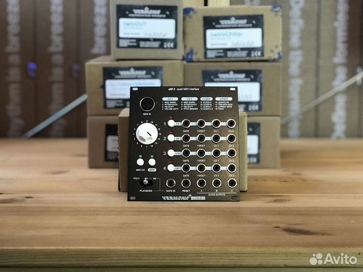 Vermona qMI 2 – Quad midi Interface в Наличии