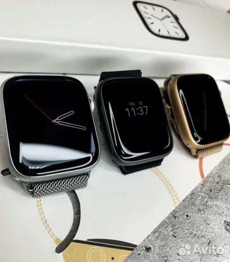 Apple watch SMART watch X9 mini 2 ремешка