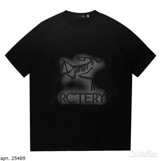 Футболка Arcteryx shadow Чёрная