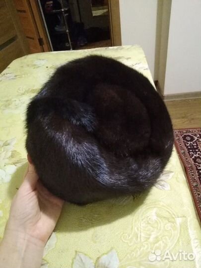 Женская норковая шапка