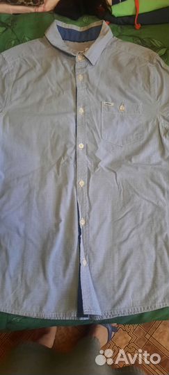 Рубашка на мальчика с коротким рукавом