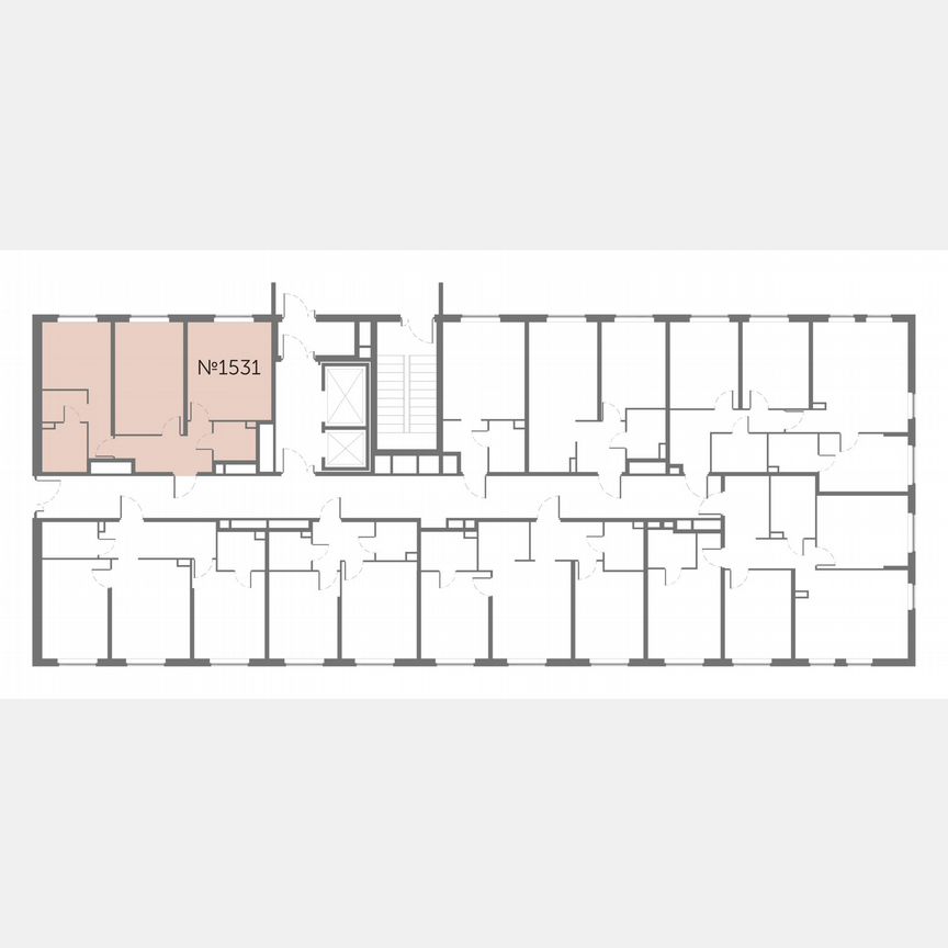2-к. апартаменты, 63,1 м², 2/14 эт.