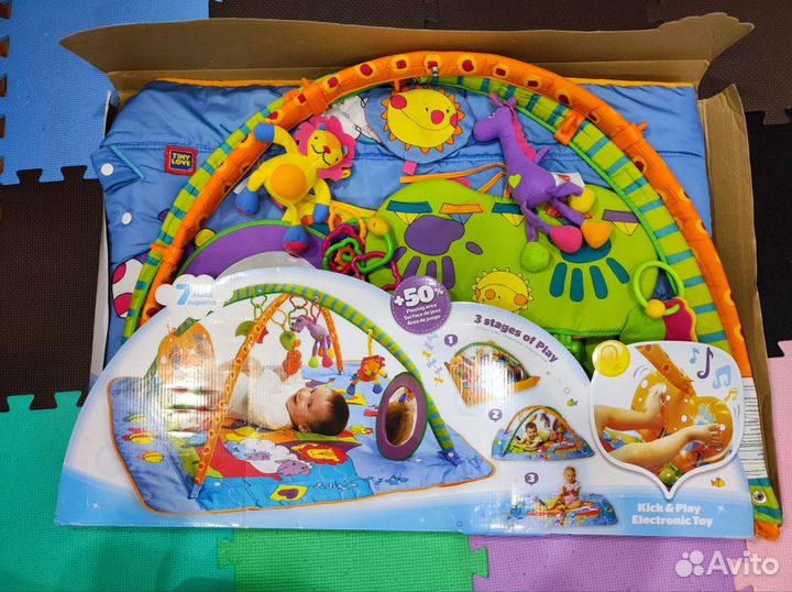 Развивающий детский коврик Tiny Love