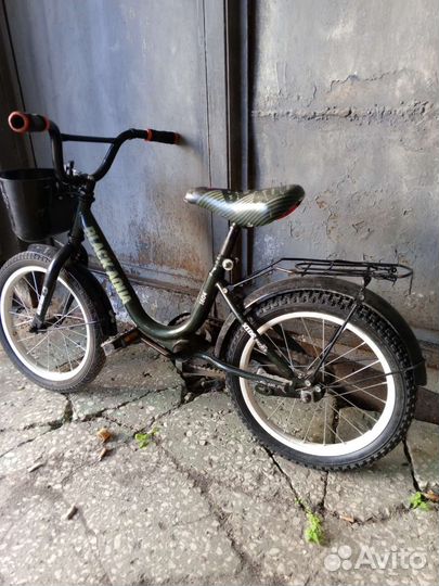 Детский велосипед 16 для возраста от 4 до 6 лет