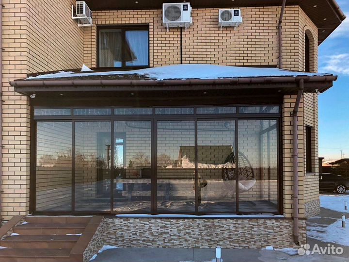 Остекление террасы и веранды