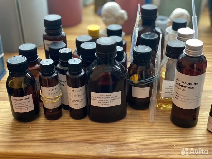 Ароматические отдушки для свечей кема