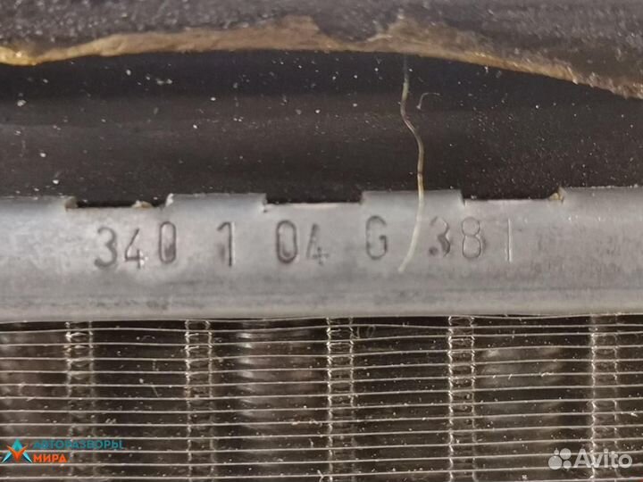 Радиатор отопителя (печки) Renault Scenic рест