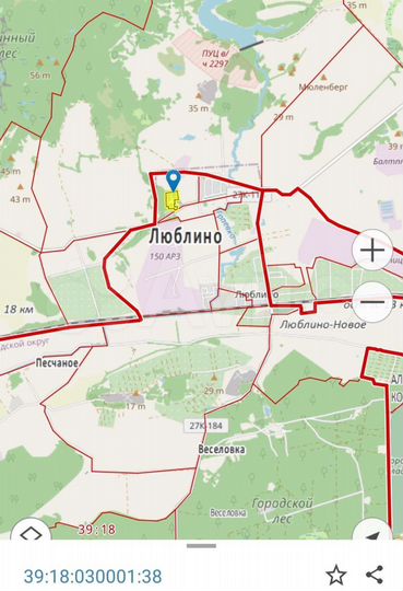 Участок 2,73 га (ИЖС)