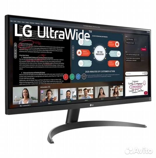 Монитор LG UltraWide 29WP500-B 29