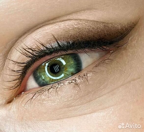 Перманентный макияж бровей губ и век татуаж