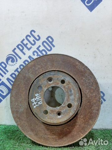 Тормозной диск передний правый Renault Megane 2