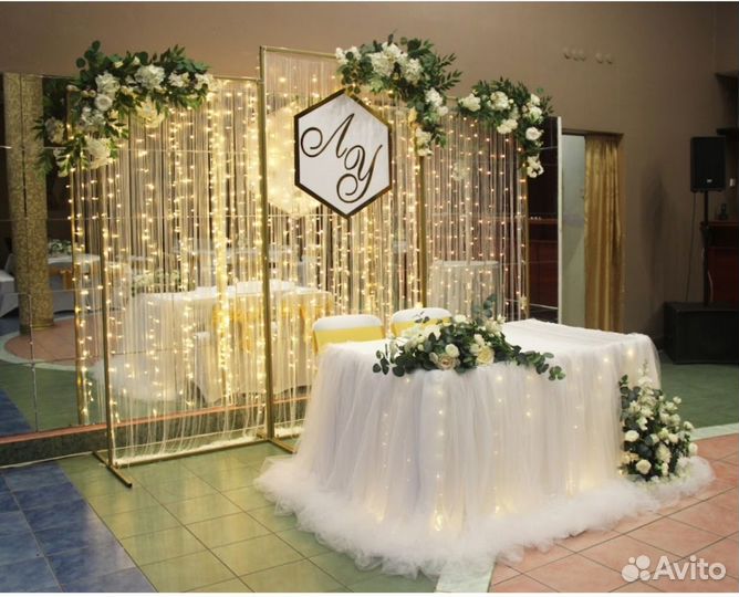 Свадебный декор, оформление торжеств