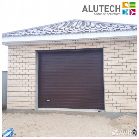 Гаражные ворота alutech