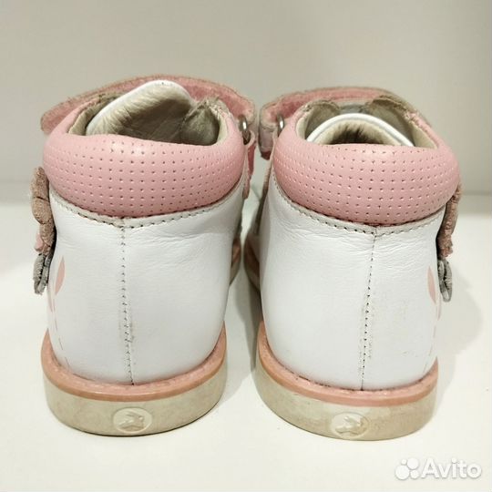 Ботинки для девочки кожа kapika 18/19р