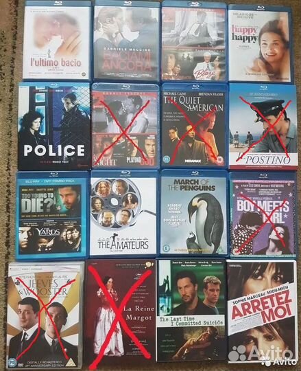 Коллекция Blu-Ray и HD-DVD (Оригиналы) 45 шт