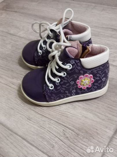 Ботинки для девочки 22 размер