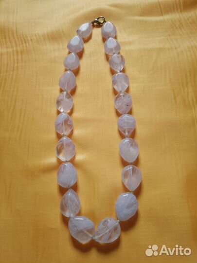 Бусы дымчатый кварц