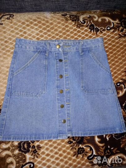 Джинсовая юбка
