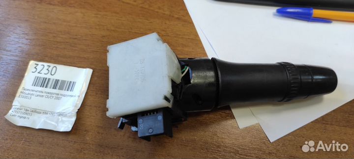 Переключатель поворотов подрулевой лансер 10