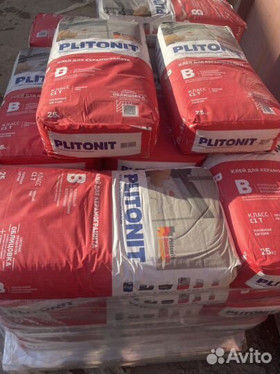 Клей для плитки Plitonit B усиленный 25 кг