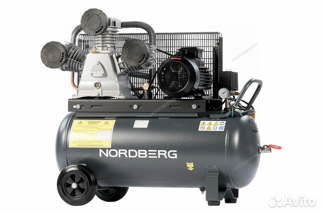Воздушный компрессор nordberg NCP100 / ncpv100