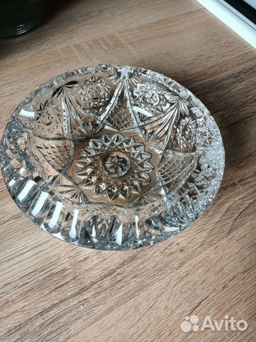 Хрустальная пепельница