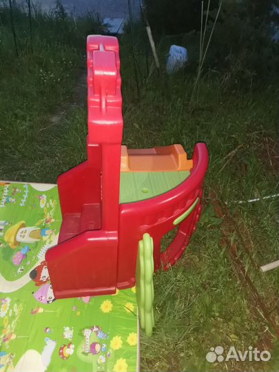 Little tikes горка