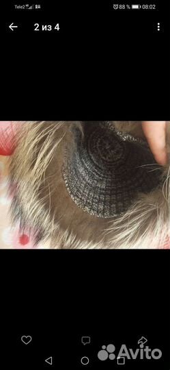 Шапка зимняя меховая женская