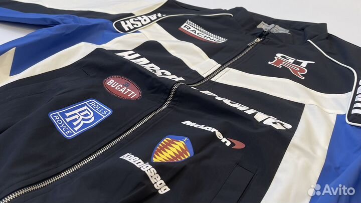 Ветровка Harsh and Cruel White/Blue